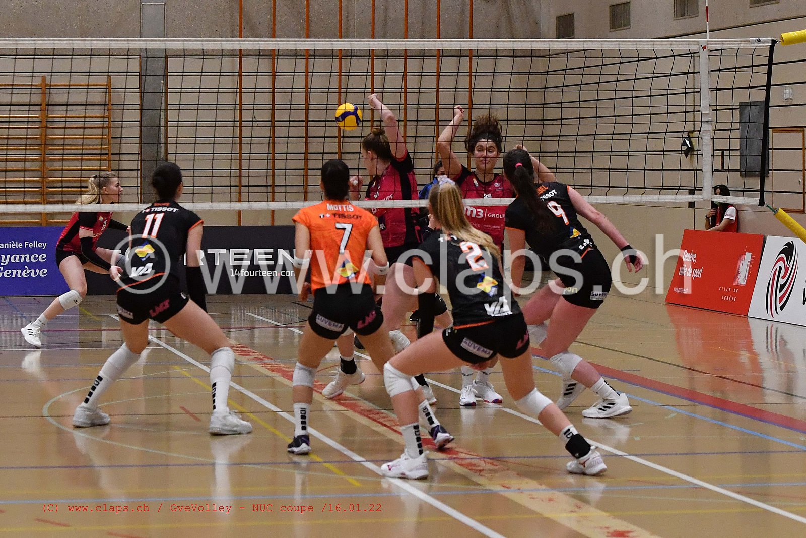 GenèveVolley - NUC Coupe