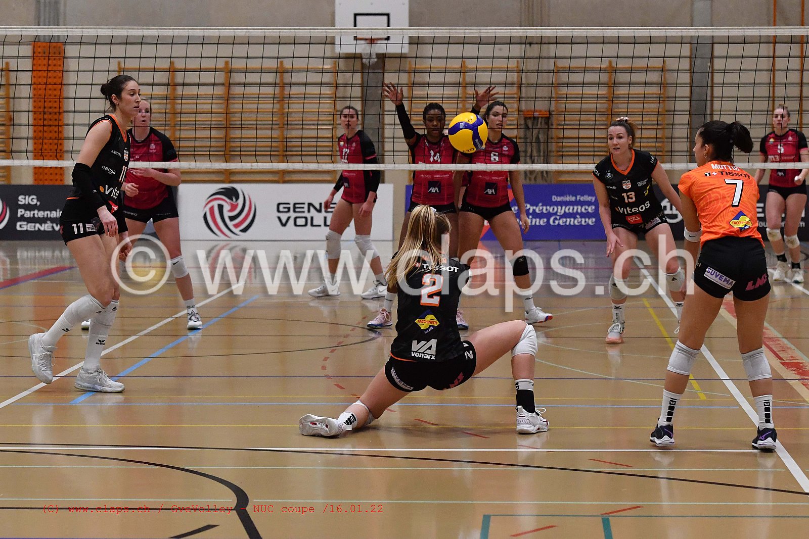 GenèveVolley - NUC Coupe