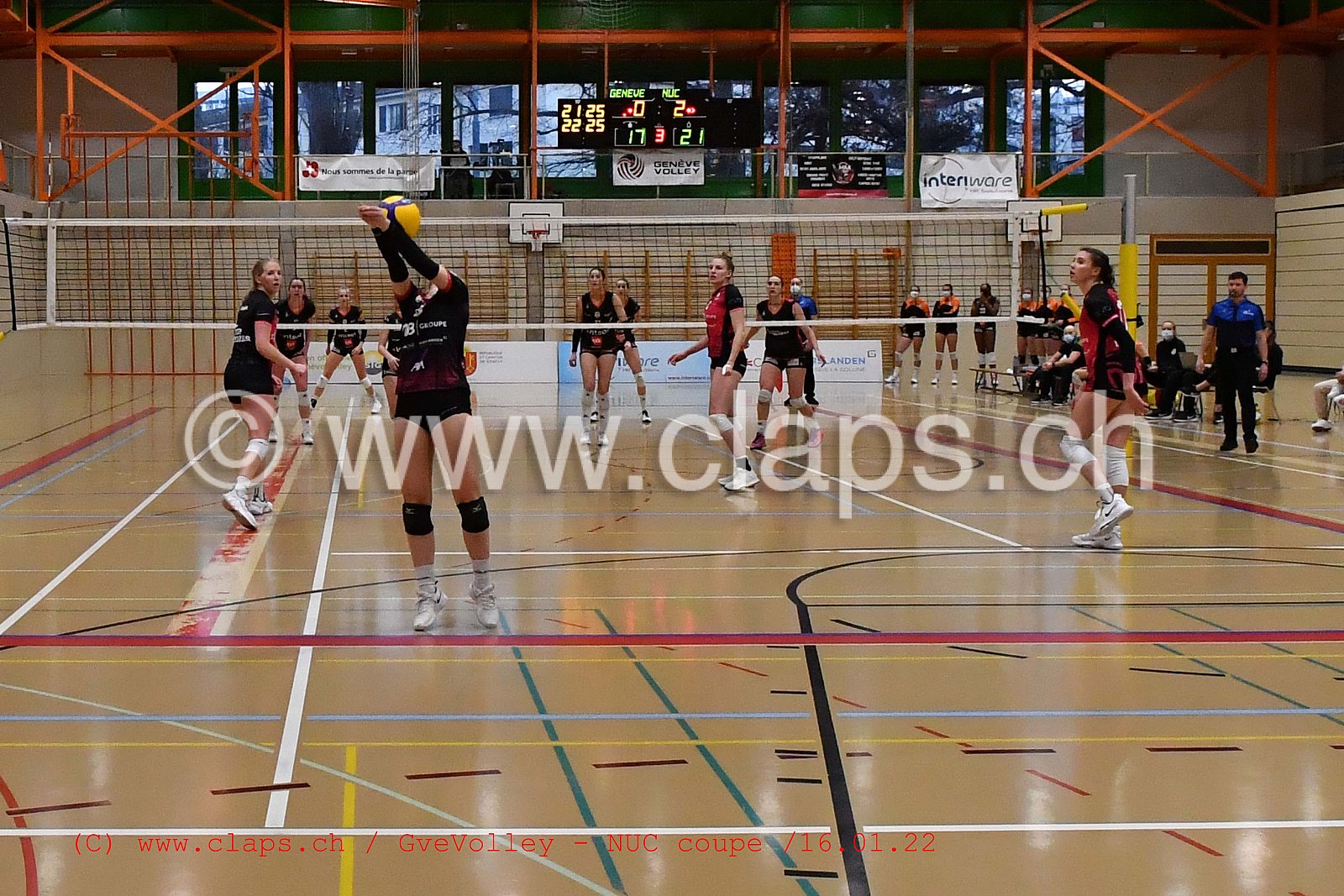 GenèveVolley - NUC Coupe