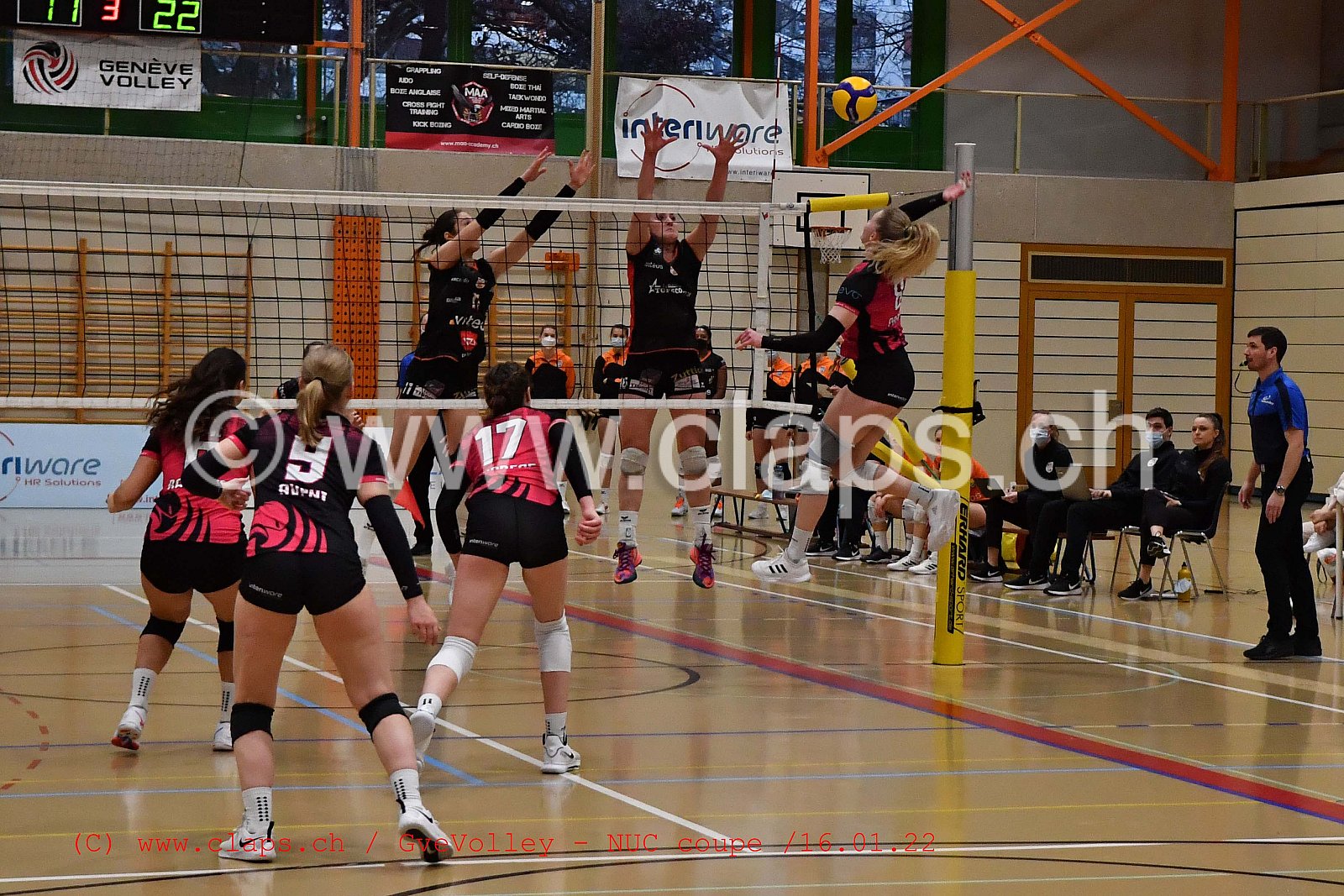 GenèveVolley - NUC Coupe