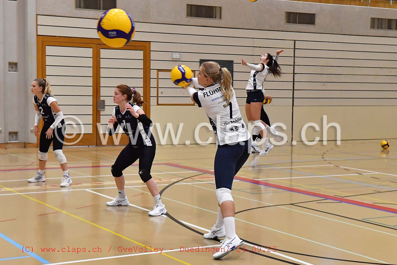 20230924 GveVolley - Duedingen Amical