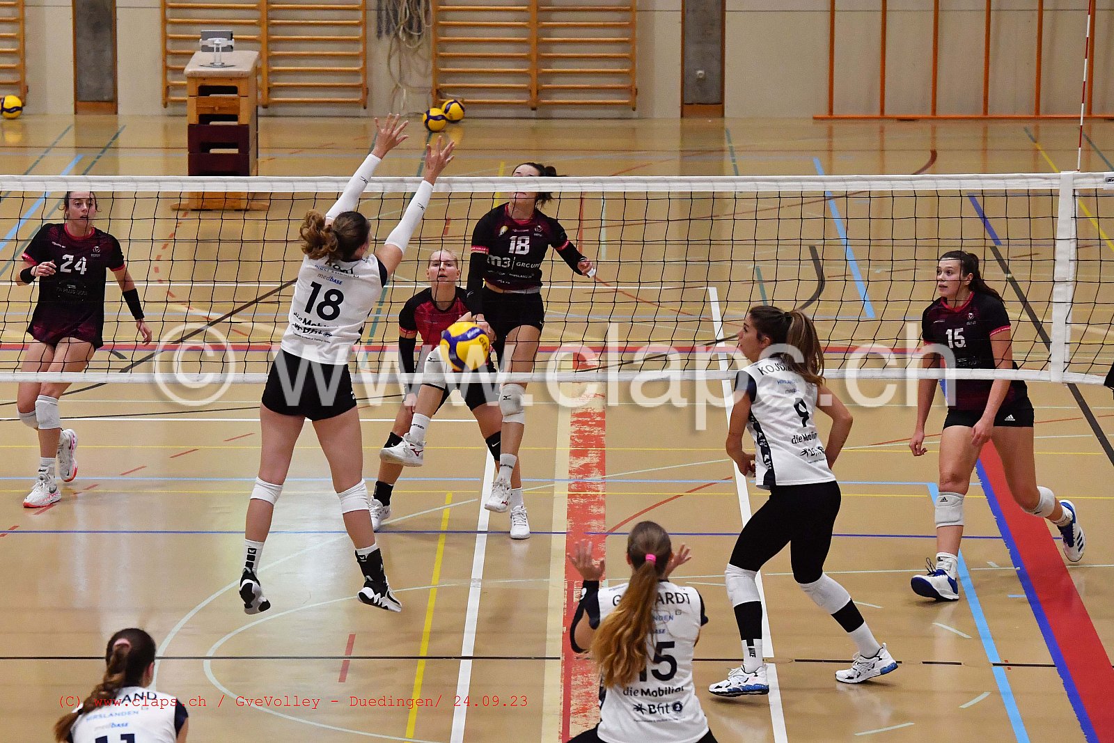 20230924 GveVolley - Duedingen Amical