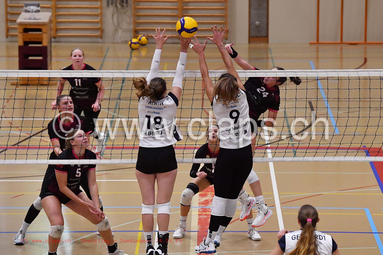 20230924 GveVolley - Duedingen Amical
