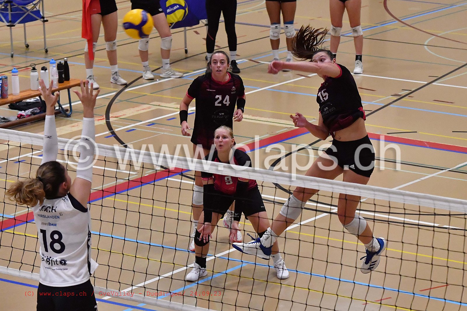 20230924 GveVolley - Duedingen Amical