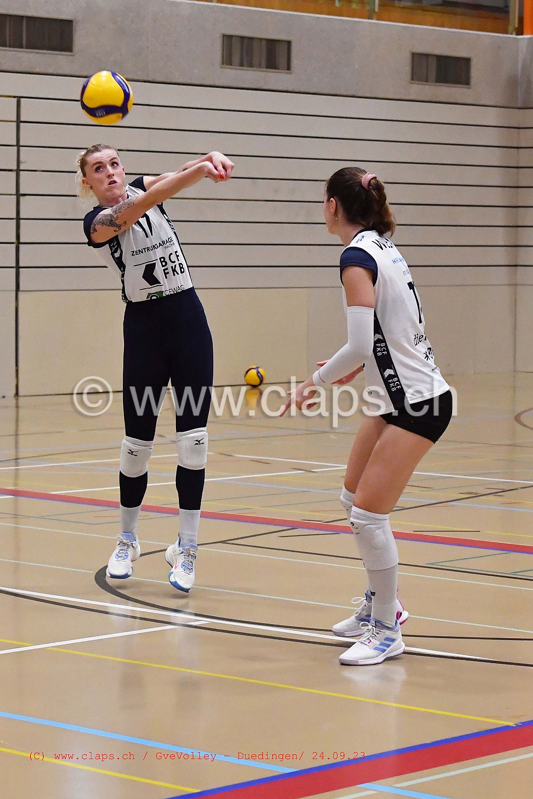 20230924 GveVolley - Duedingen Amical