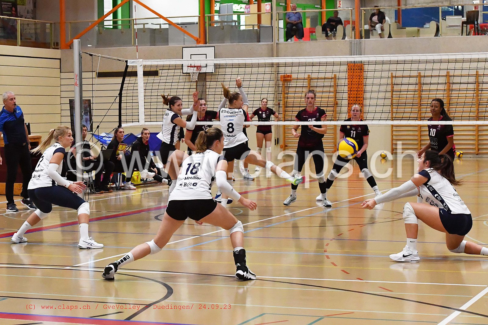 20230924 GveVolley - Duedingen Amical