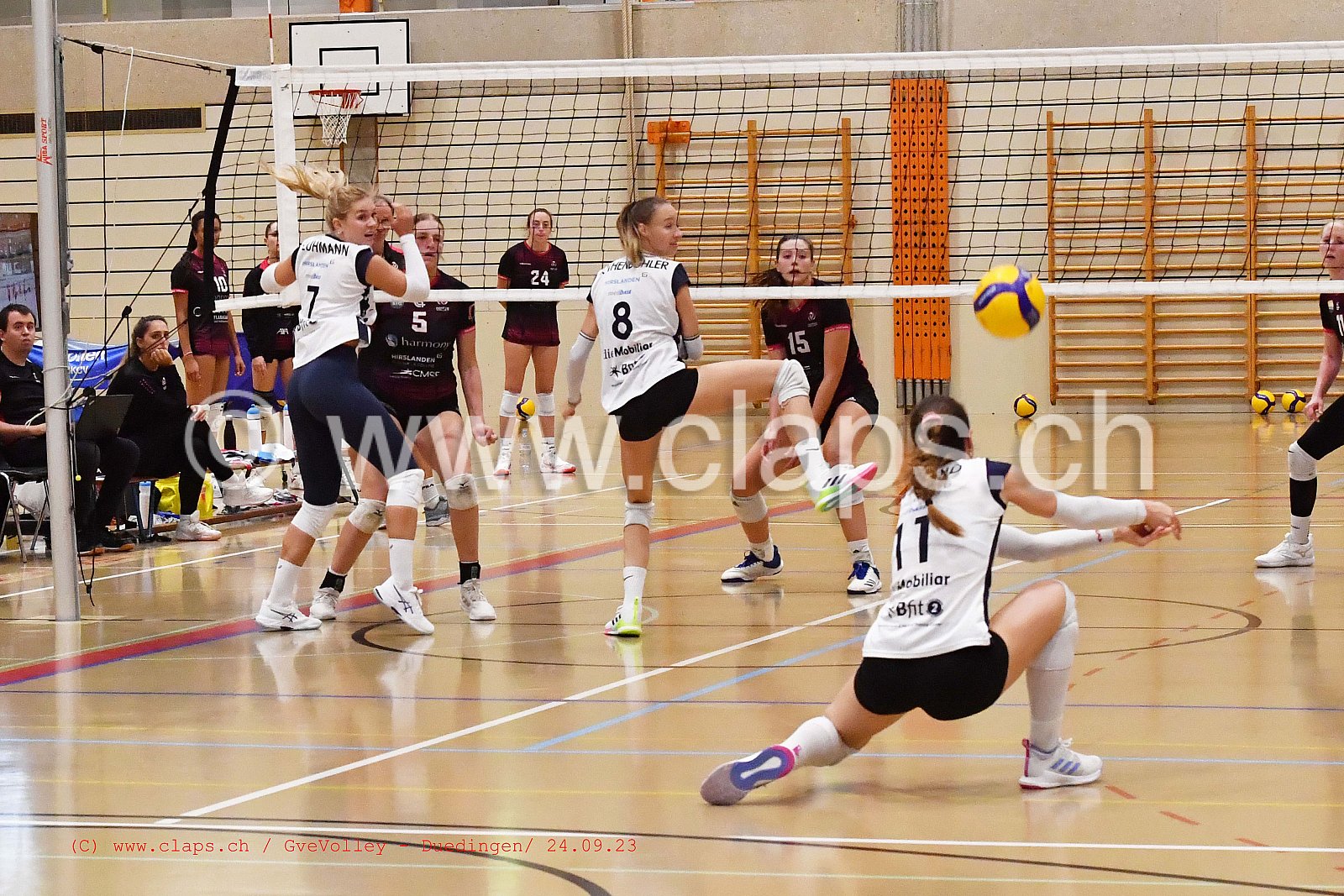 20230924 GveVolley - Duedingen Amical