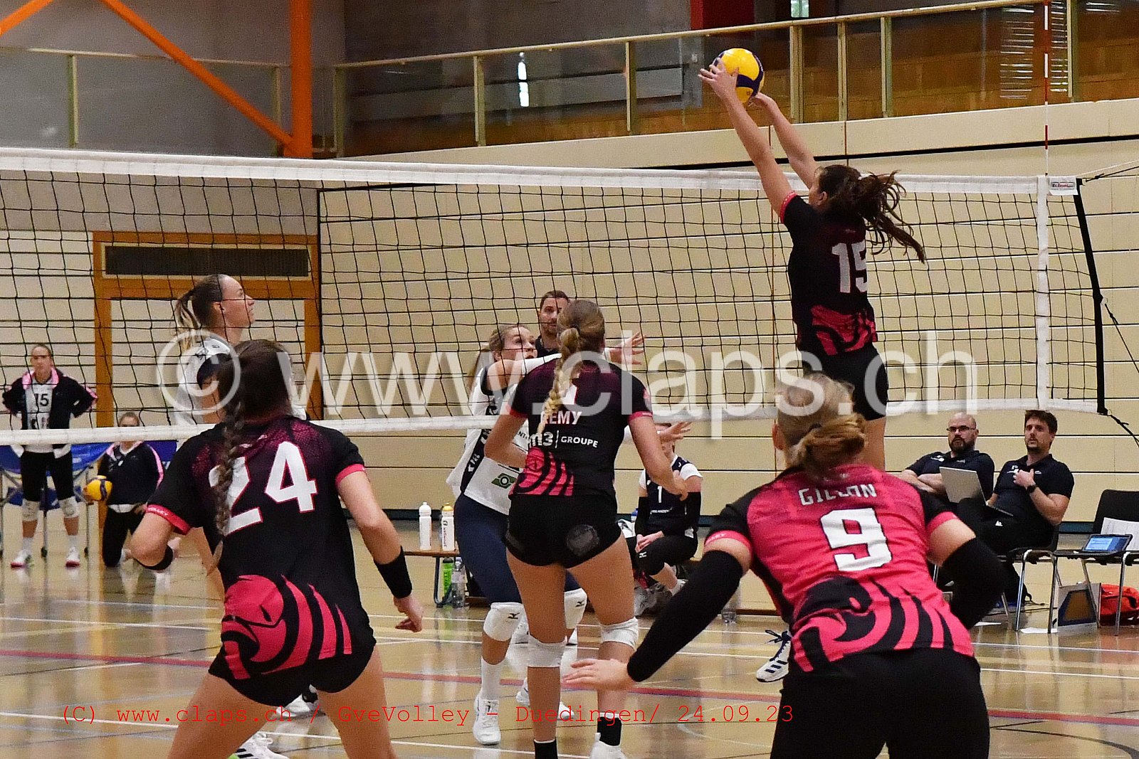 20230924 GveVolley - Duedingen Amical