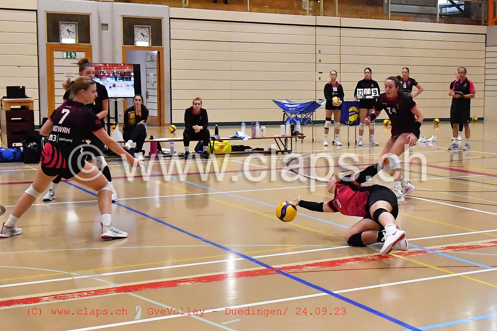 20230924 GveVolley - Duedingen Amical