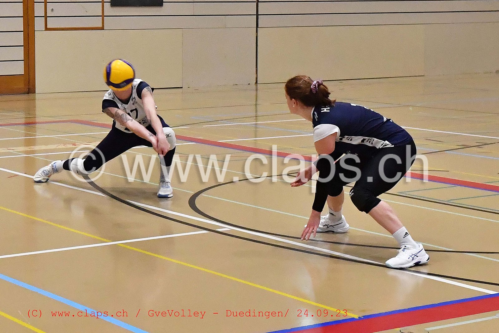 20230924 GveVolley - Duedingen Amical