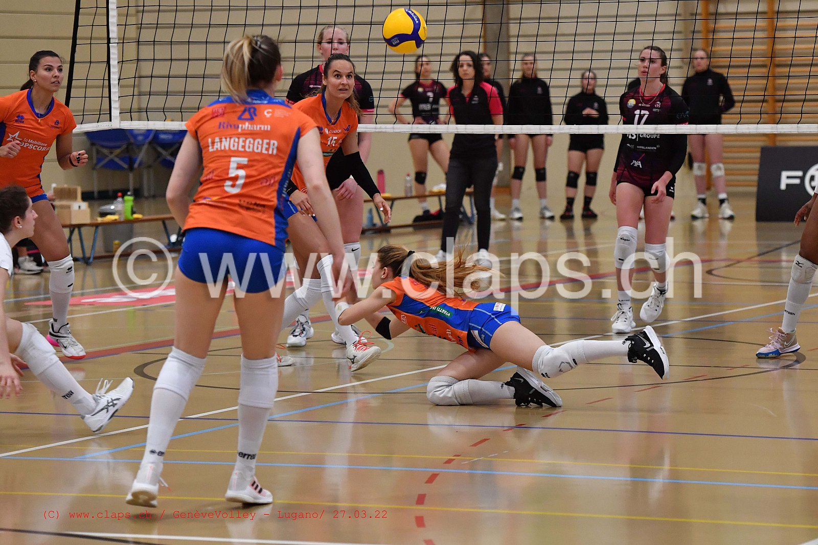 GeneveVolley-Lugano mars 2022