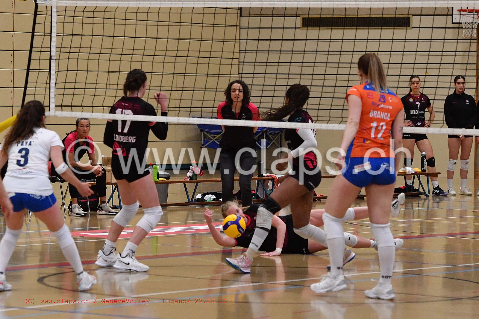 GeneveVolley-Lugano mars 2022