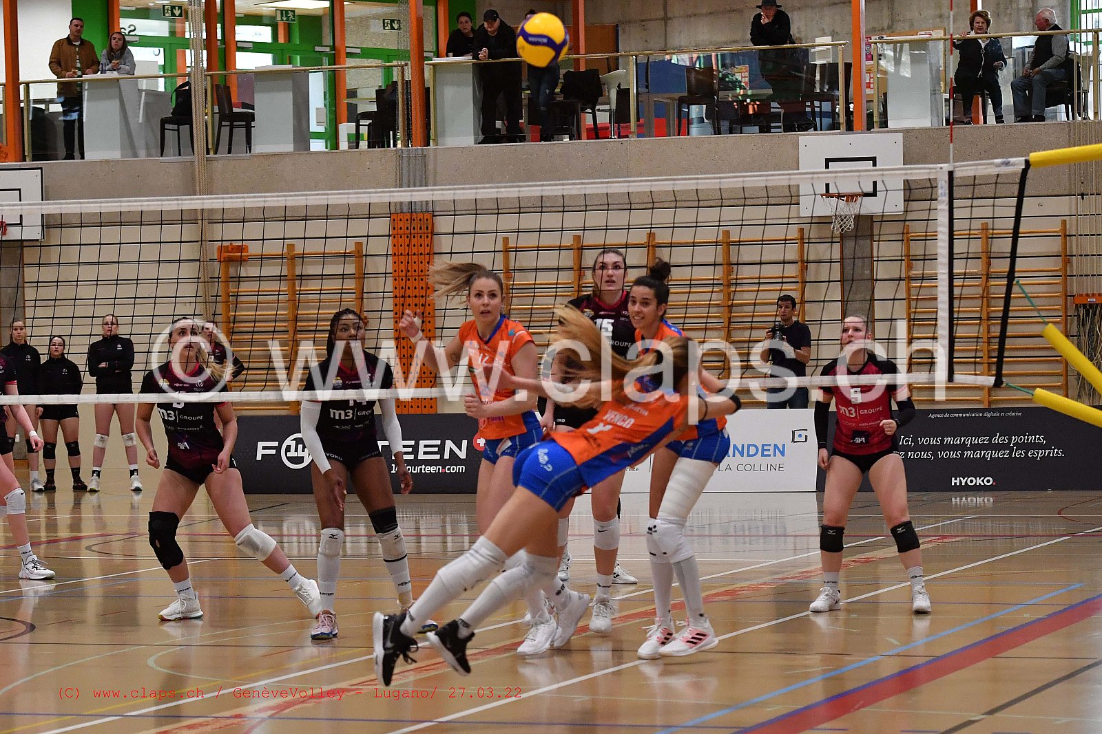 GeneveVolley-Lugano mars 2022