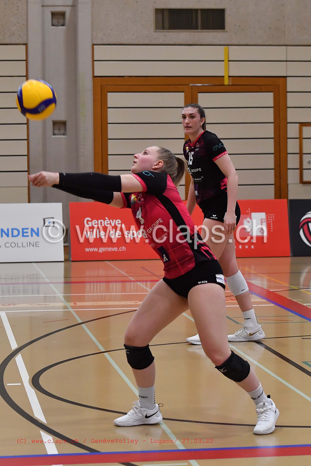 GeneveVolley-Lugano mars 2022