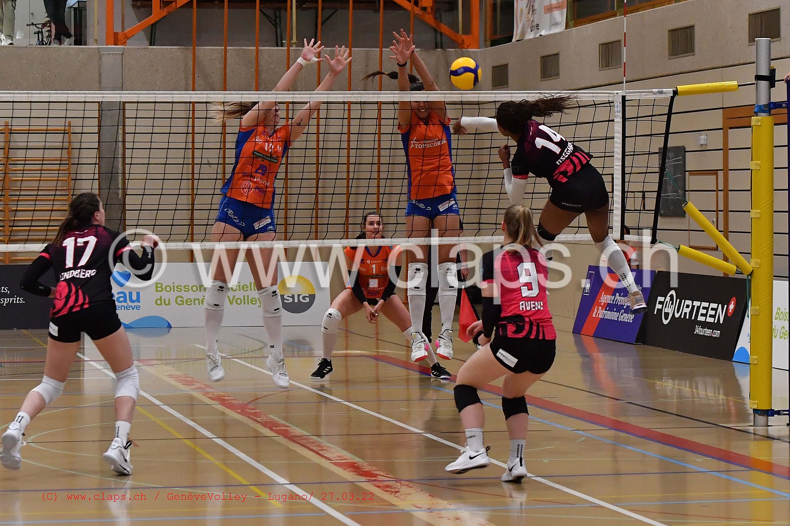 GeneveVolley-Lugano mars 2022