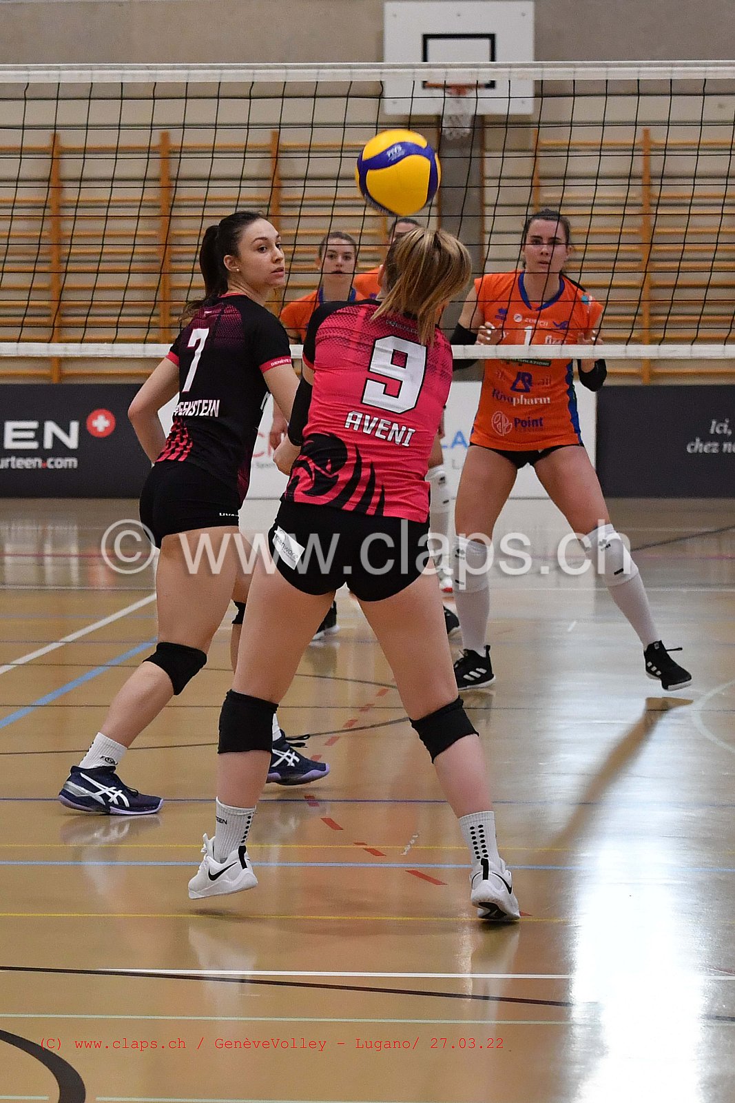 GeneveVolley-Lugano mars 2022