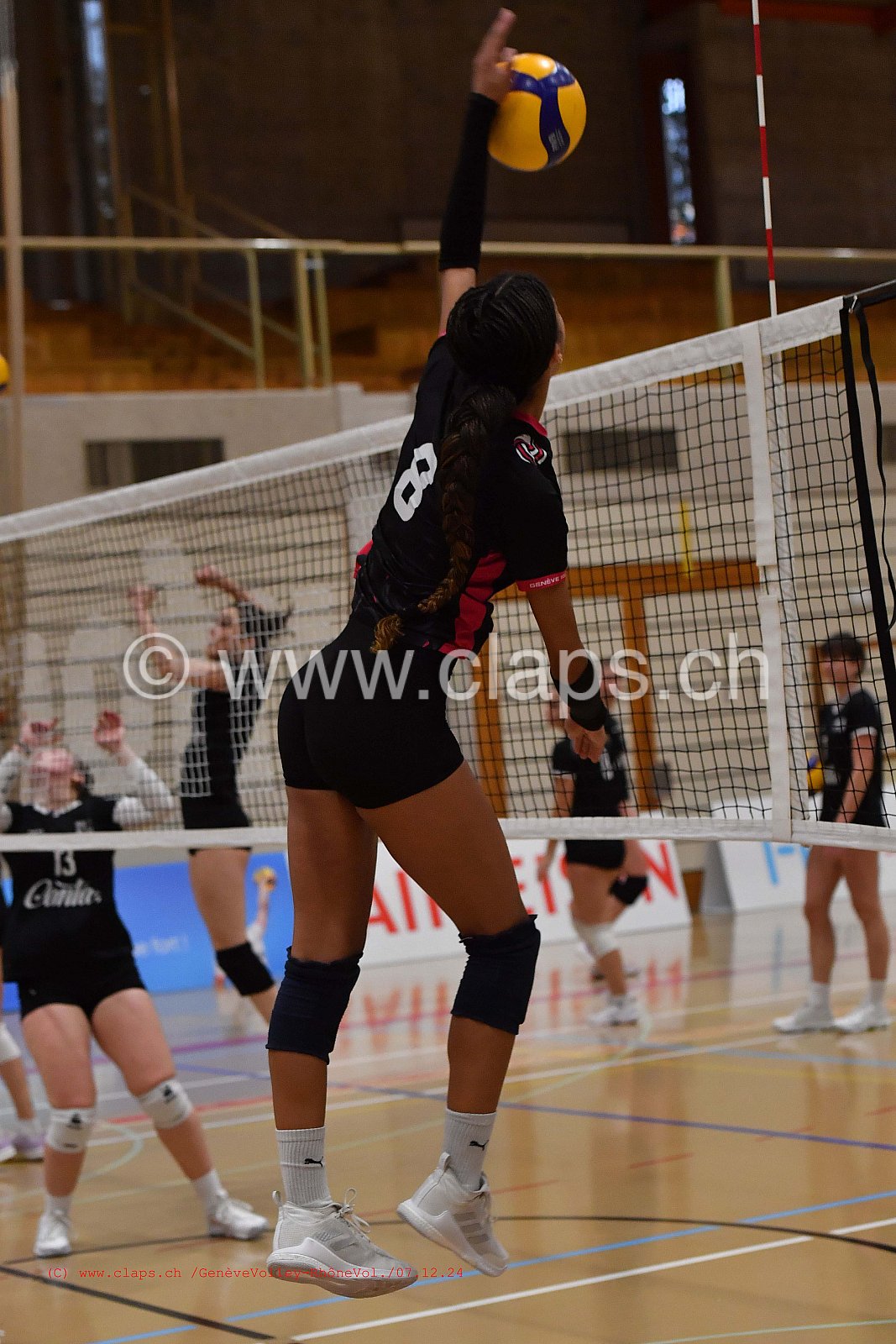 20241207_Infomaniak_GeneVolley_1ereLigue_RhoneVolley