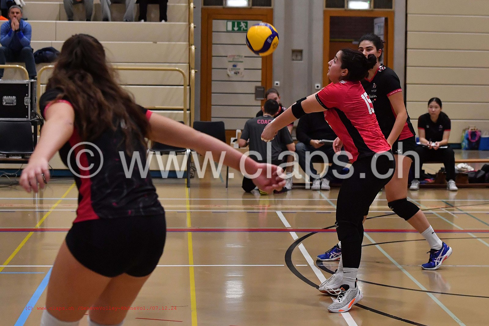 20241207_Infomaniak_GeneVolley_1ereLigue_RhoneVolley