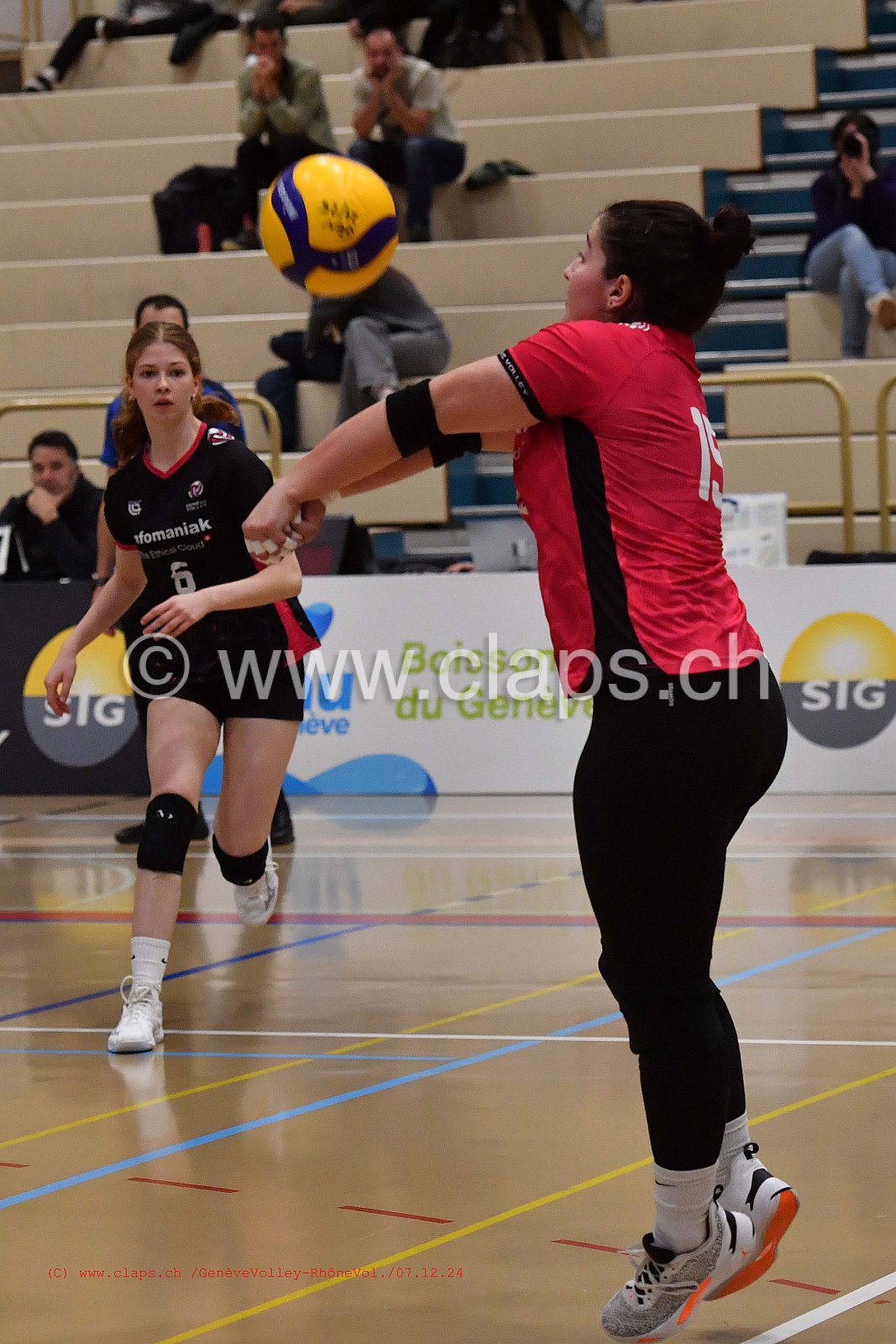 20241207_Infomaniak_GeneVolley_1ereLigue_RhoneVolley