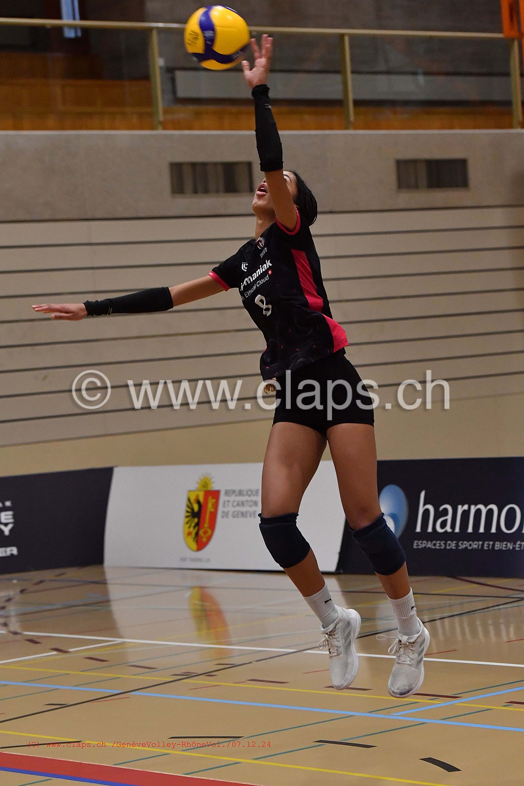20241207_Infomaniak_GeneVolley_1ereLigue_RhoneVolley