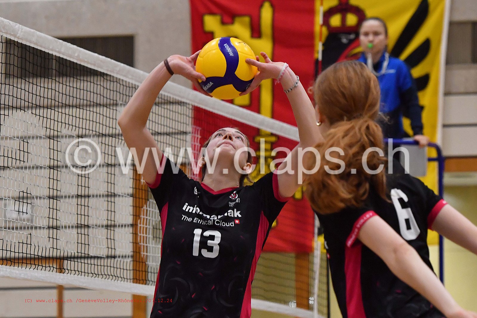 20241207_Infomaniak_GeneVolley_1ereLigue_RhoneVolley