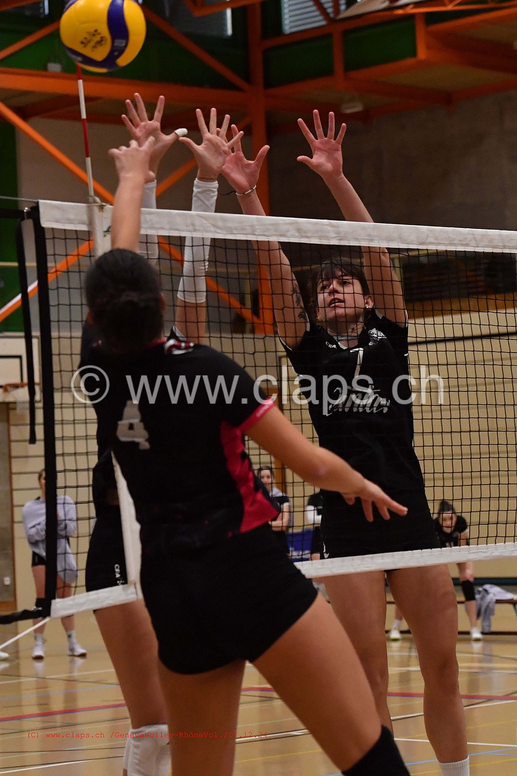20241207_Infomaniak_GeneVolley_1ereLigue_RhoneVolley
