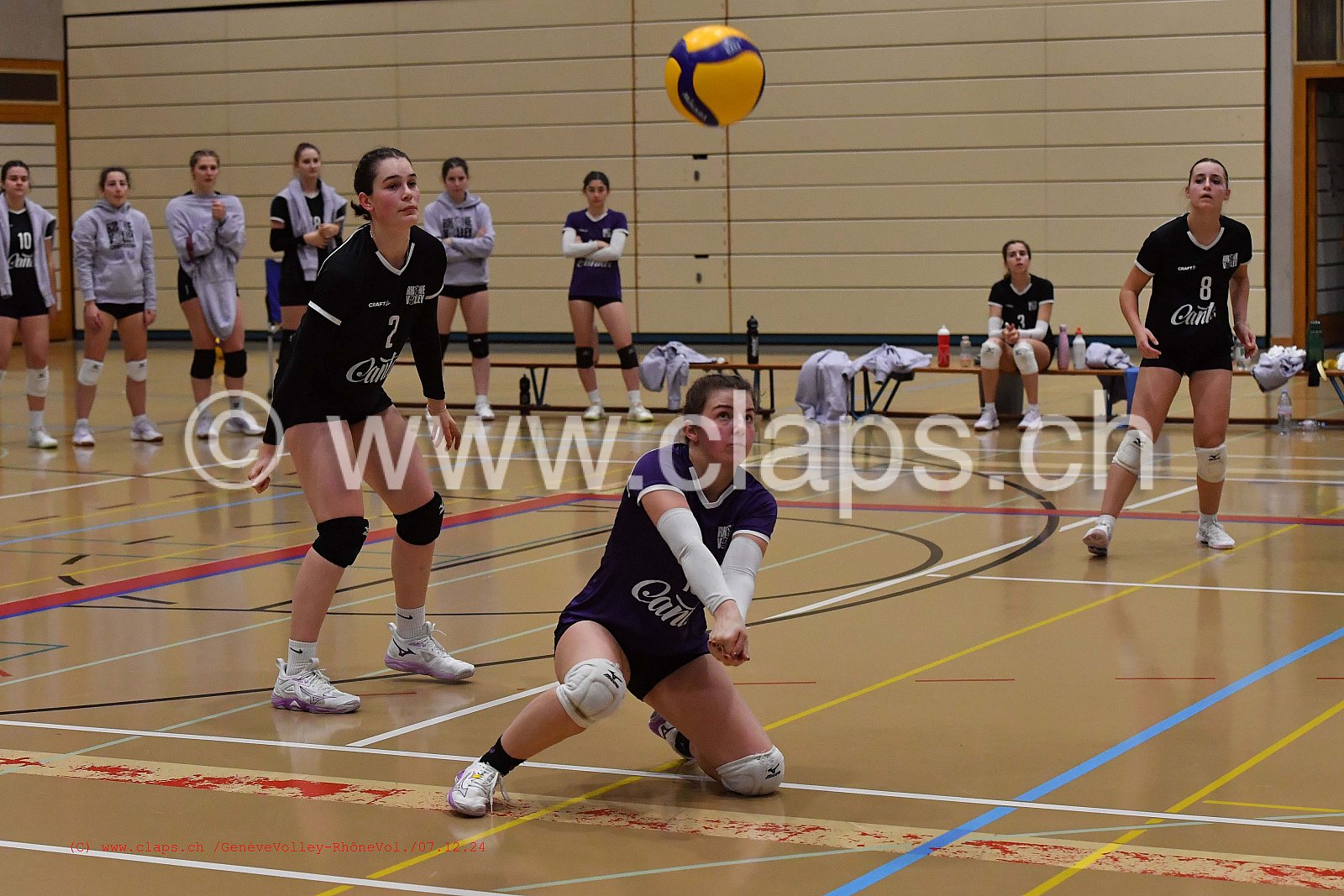 20241207_Infomaniak_GeneVolley_1ereLigue_RhoneVolley
