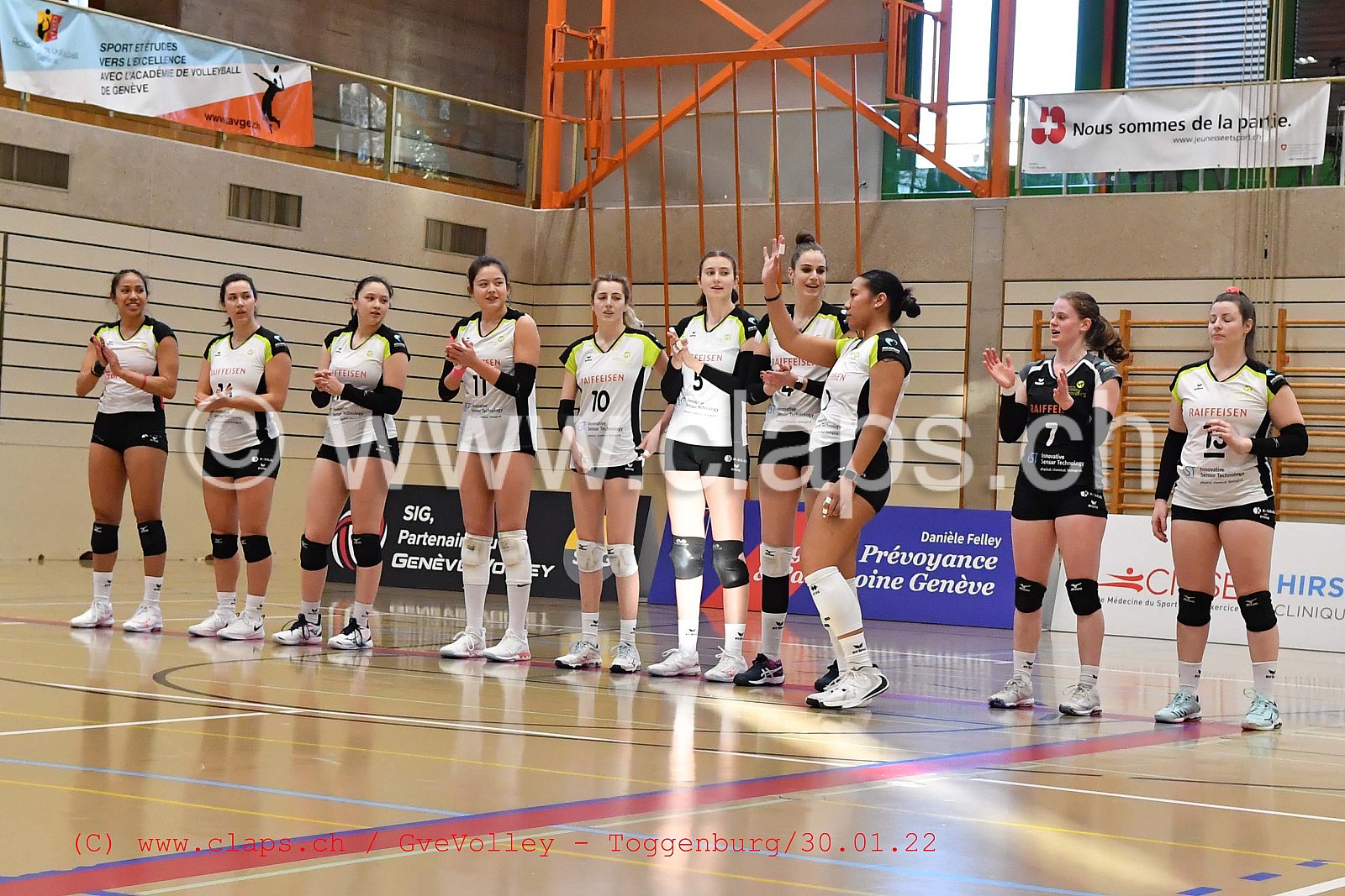 GeneveVolley Toggenburg janvier 2022