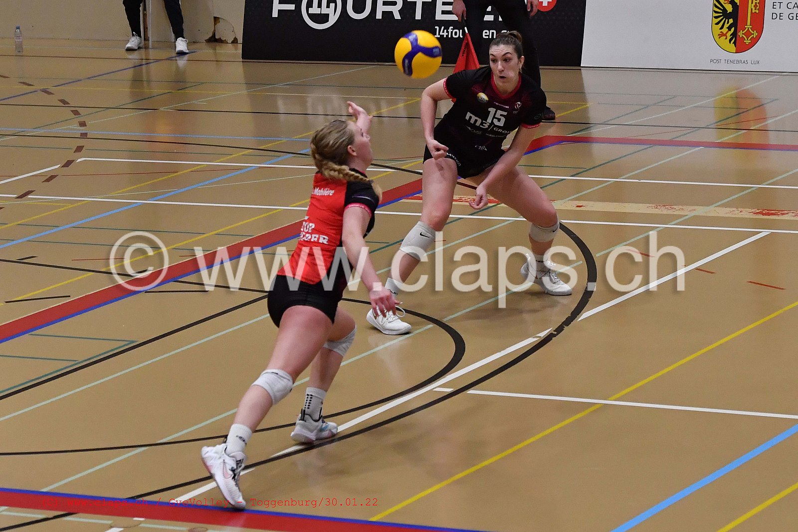 GeneveVolley Toggenburg janvier 2022