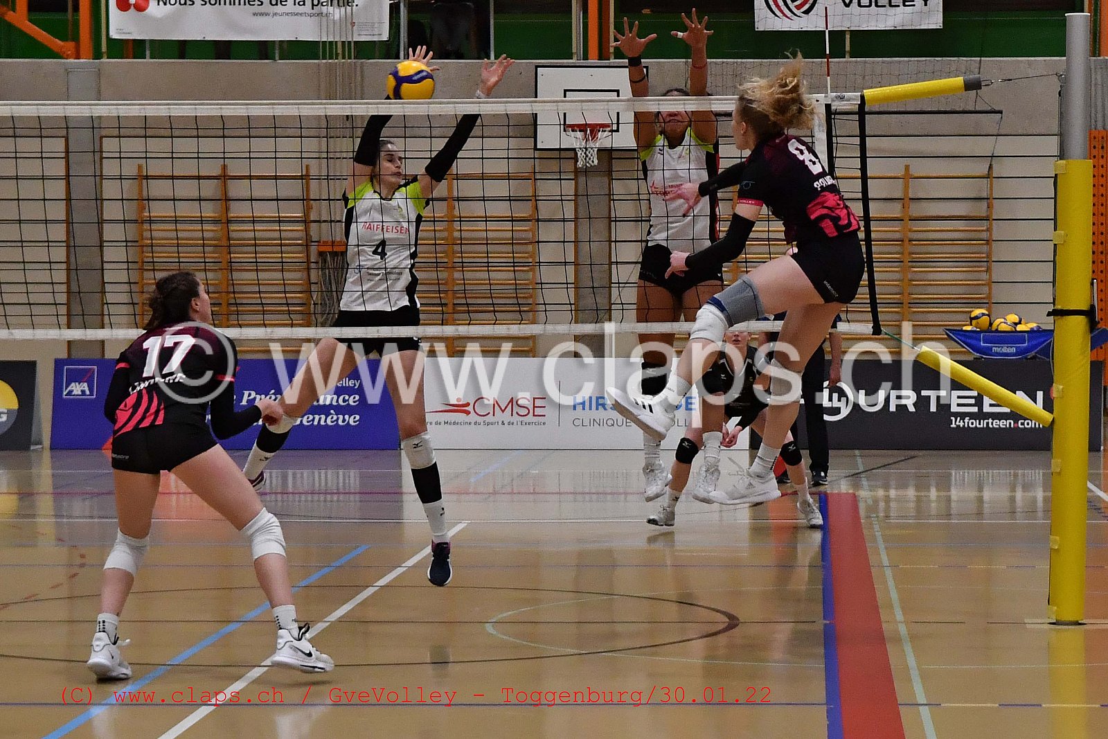 GeneveVolley Toggenburg janvier 2022