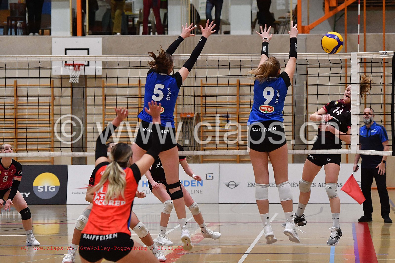 20230128 GenèveVolley - Toggenburg