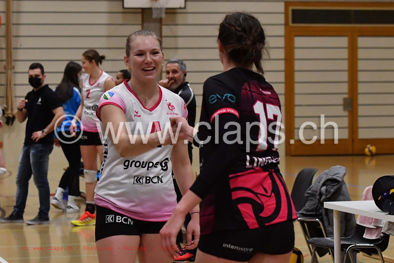 GeneveVolley - Val Travers janvier 2022