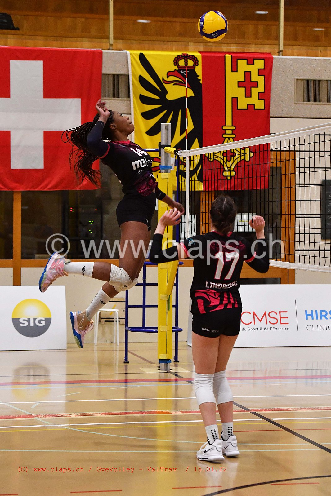 GeneveVolley - Val Travers janvier 2022