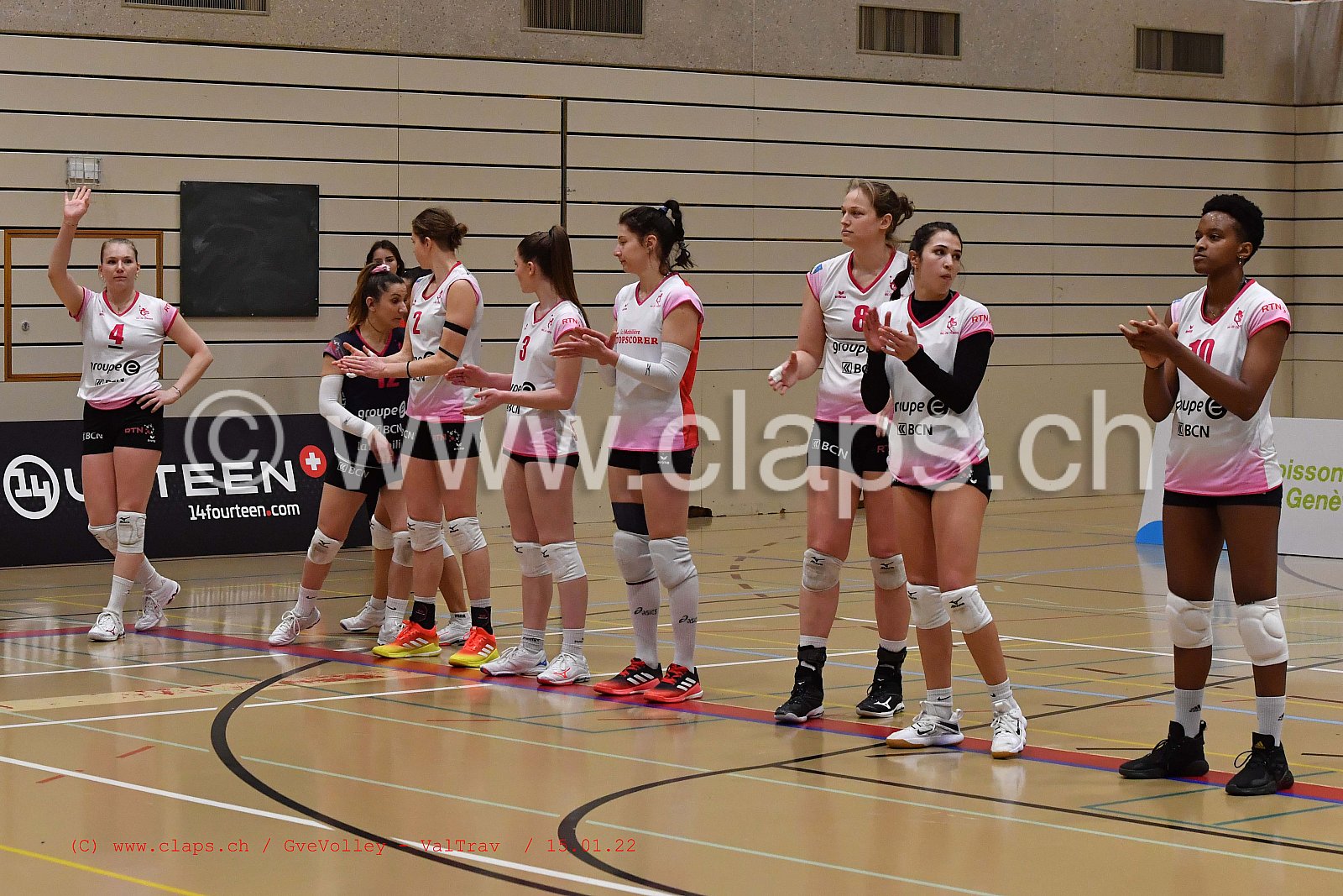 GeneveVolley - Val Travers janvier 2022