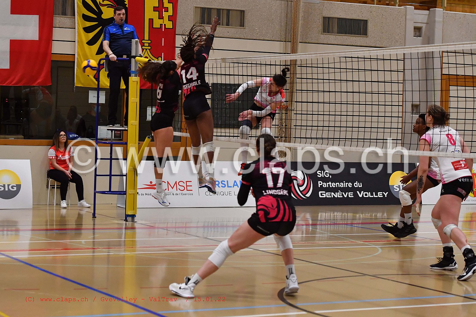 GeneveVolley - Val Travers janvier 2022