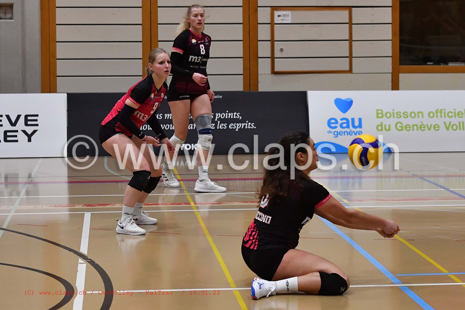GeneveVolley - Val Travers janvier 2022