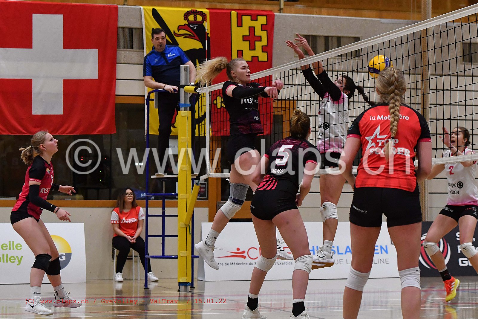 GeneveVolley - Val Travers janvier 2022