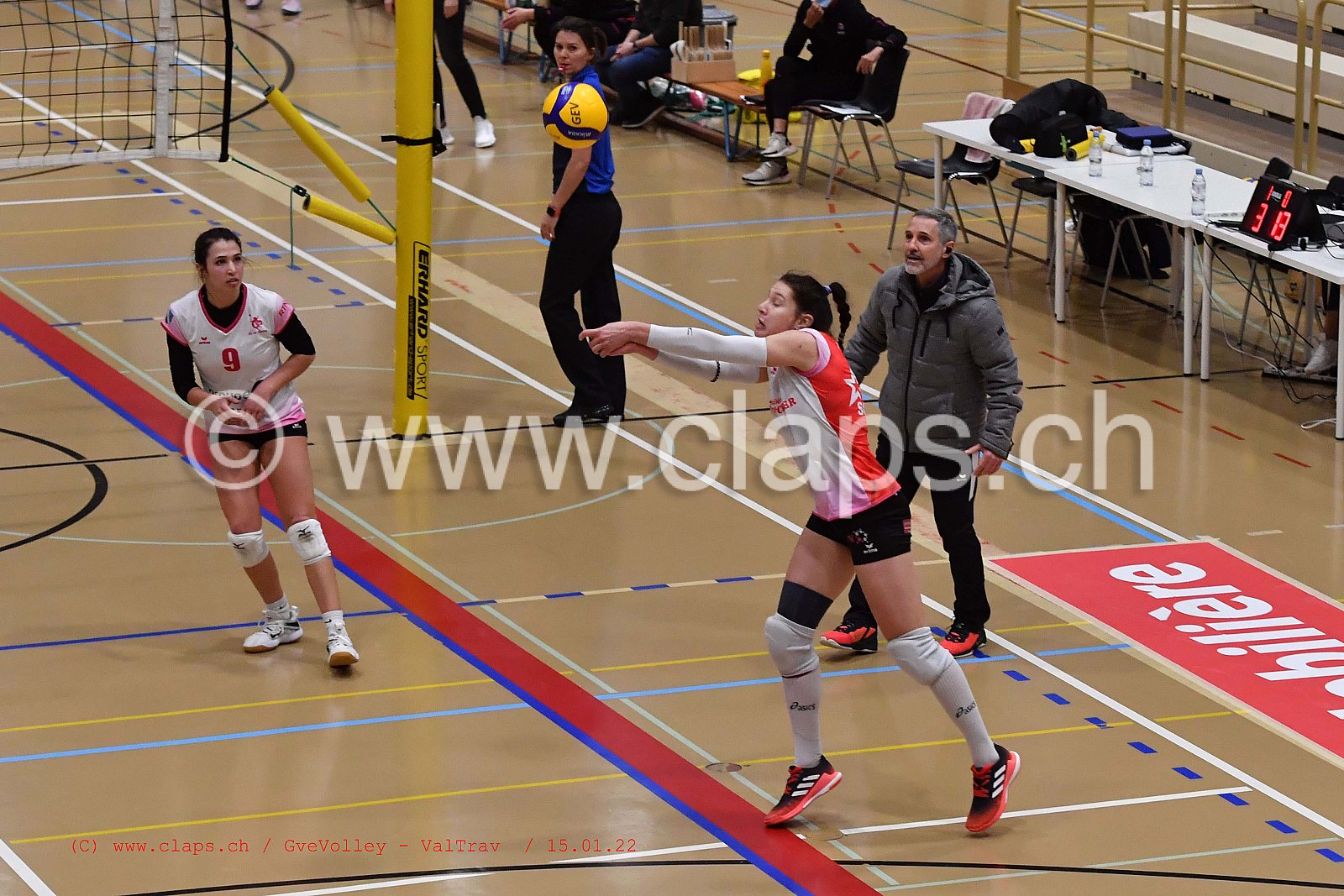 GeneveVolley - Val Travers janvier 2022