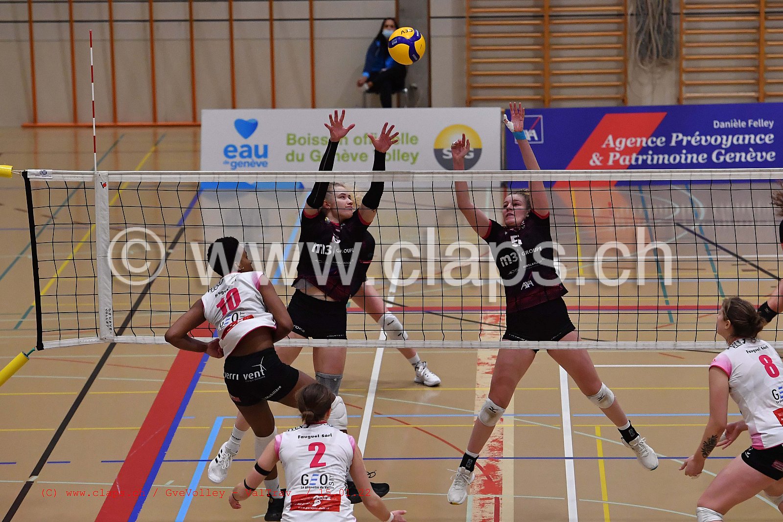 GeneveVolley - Val Travers janvier 2022