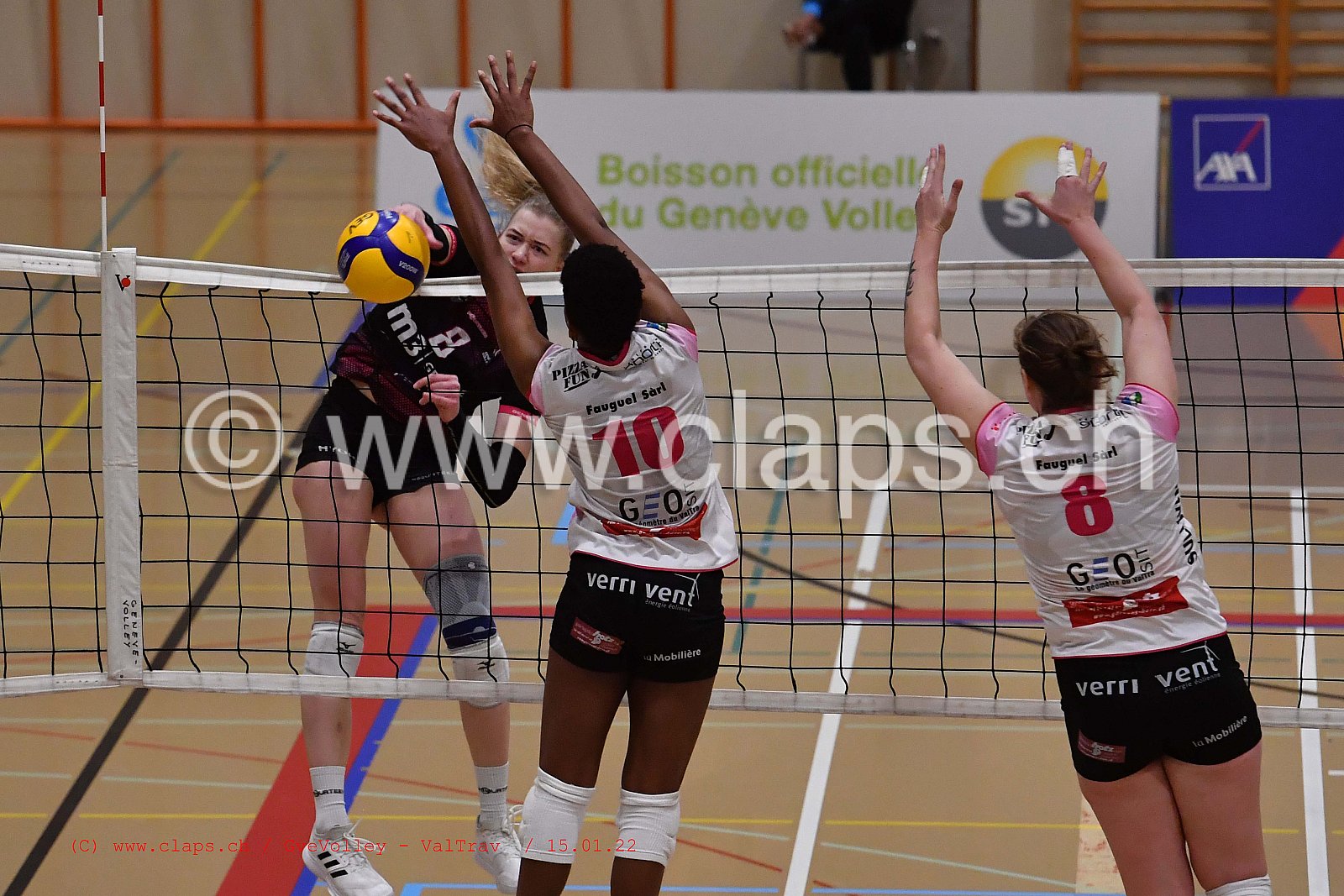 GeneveVolley - Val Travers janvier 2022