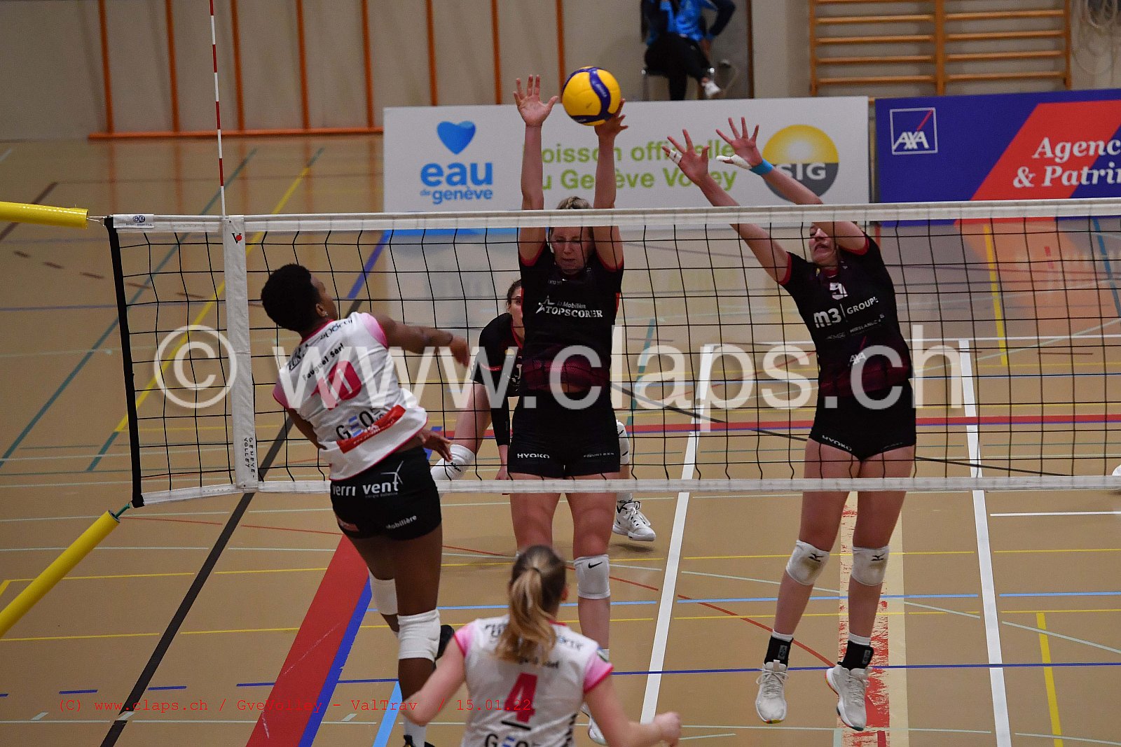 GeneveVolley - Val Travers janvier 2022