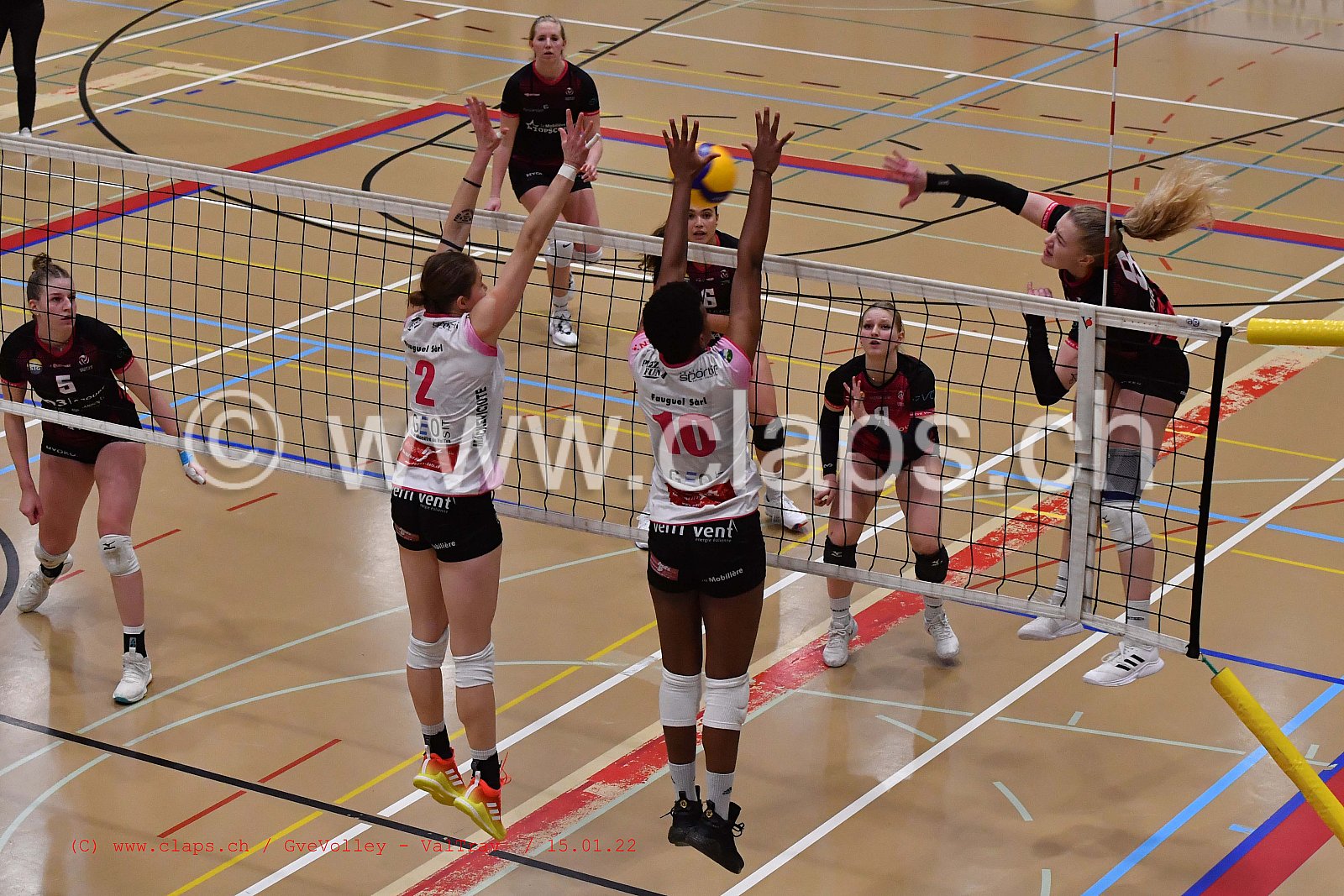 GeneveVolley - Val Travers janvier 2022
