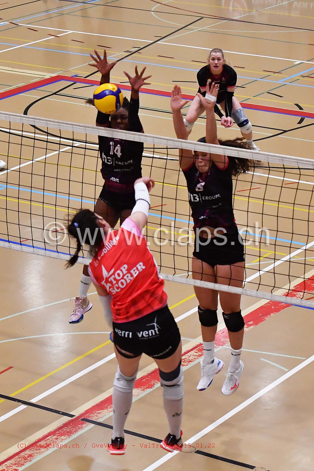 GeneveVolley - Val Travers janvier 2022