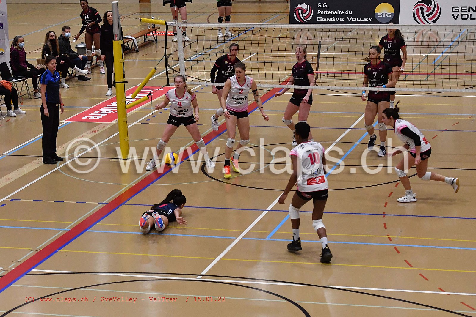 GeneveVolley - Val Travers janvier 2022