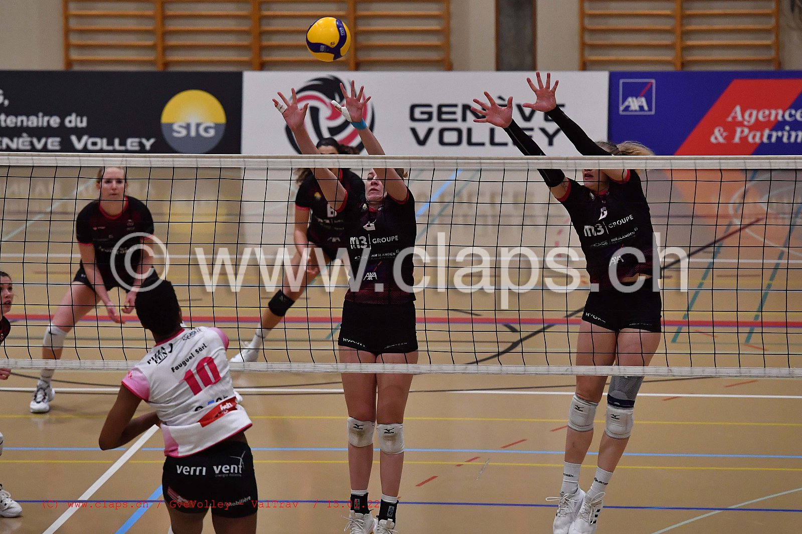 GeneveVolley - Val Travers janvier 2022