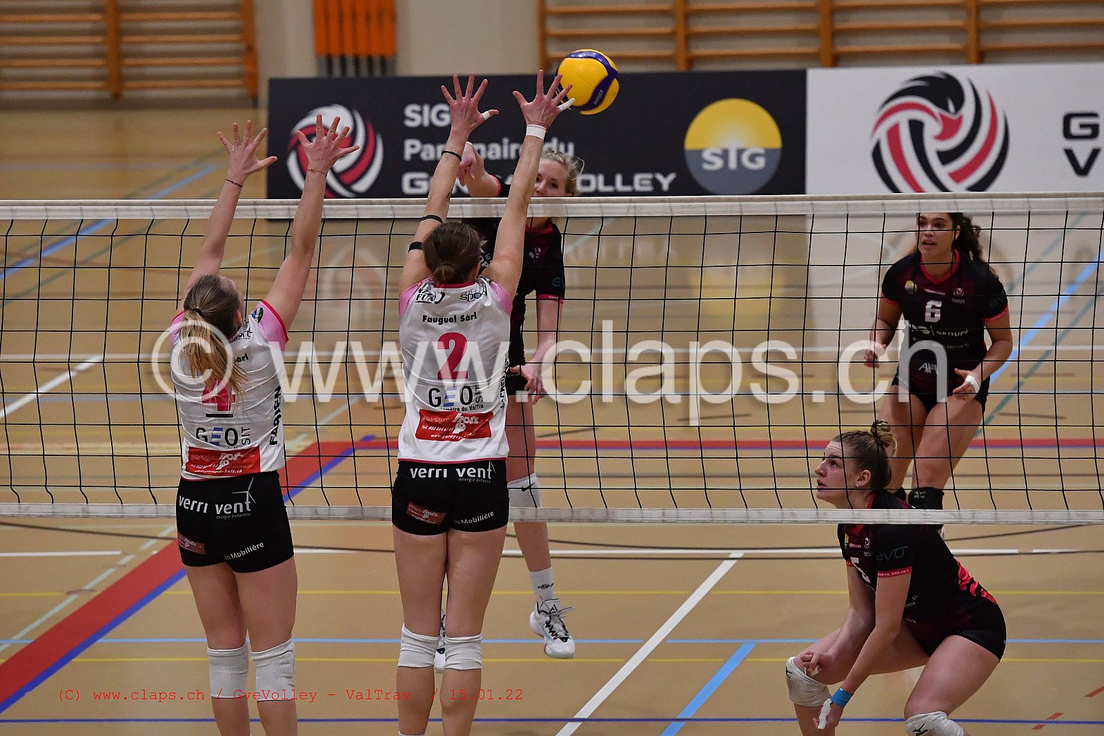 GeneveVolley - Val Travers janvier 2022