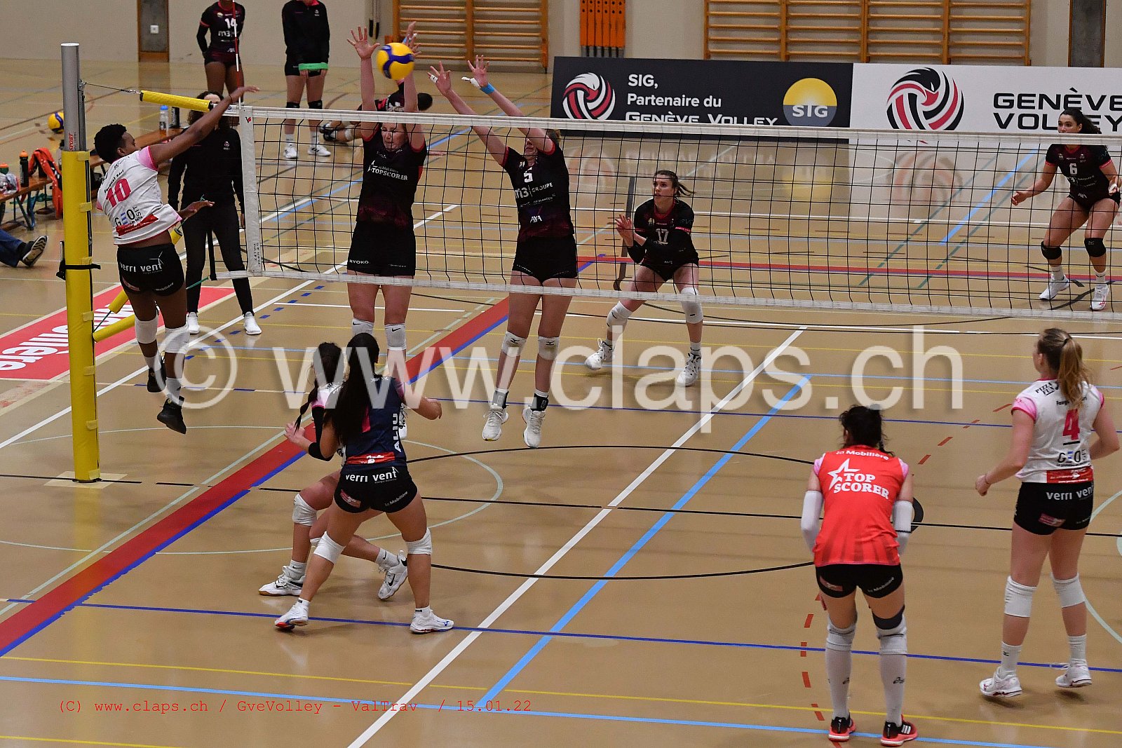 GeneveVolley - Val Travers janvier 2022