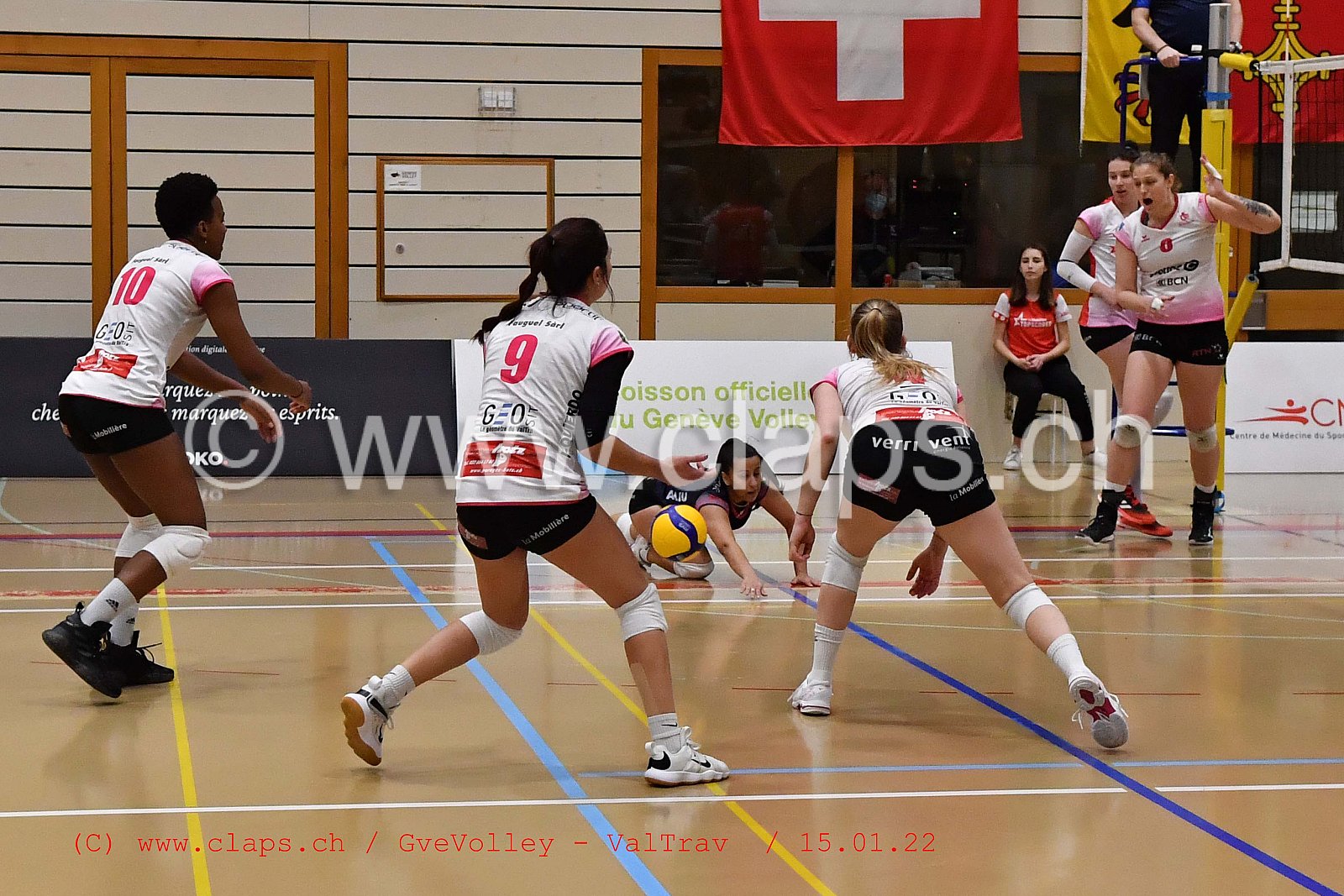 GeneveVolley - Val Travers janvier 2022