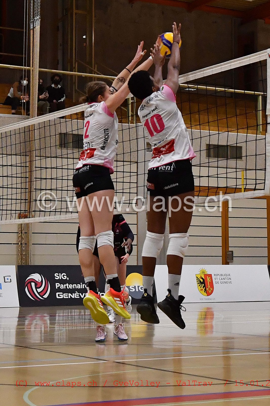 GeneveVolley - Val Travers janvier 2022