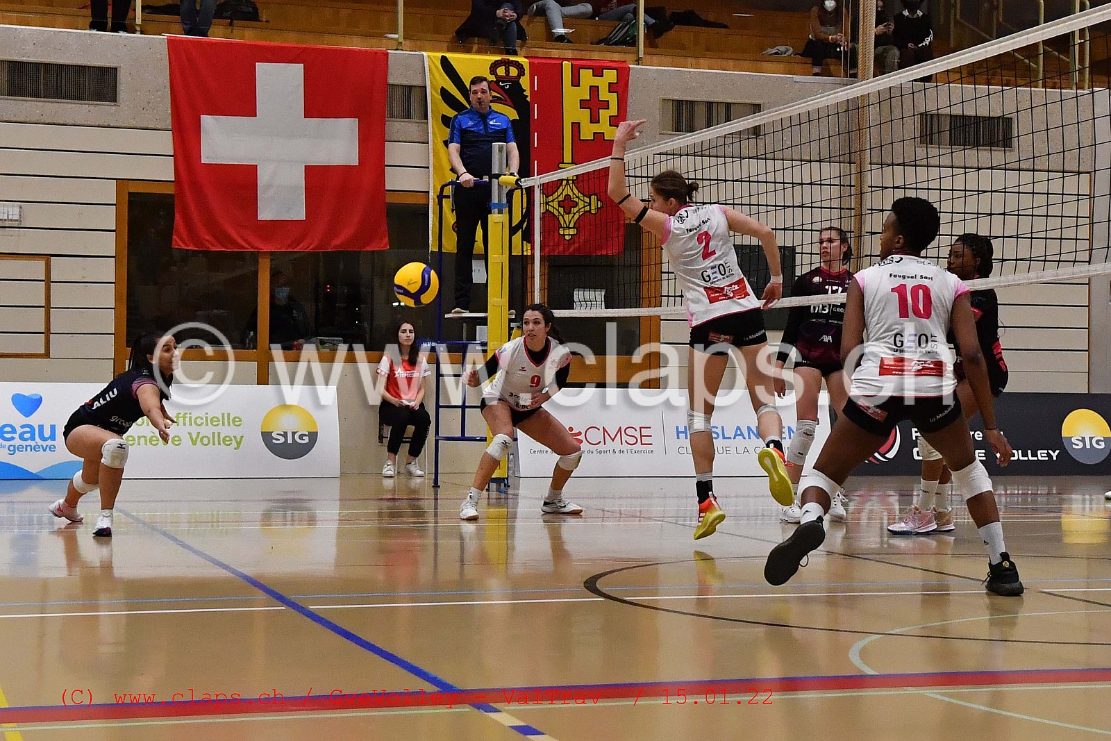 GeneveVolley - Val Travers janvier 2022
